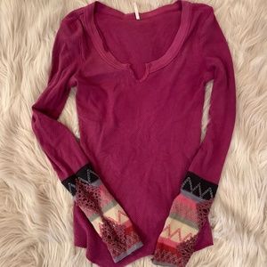 Free People Long Sleeve Shirt